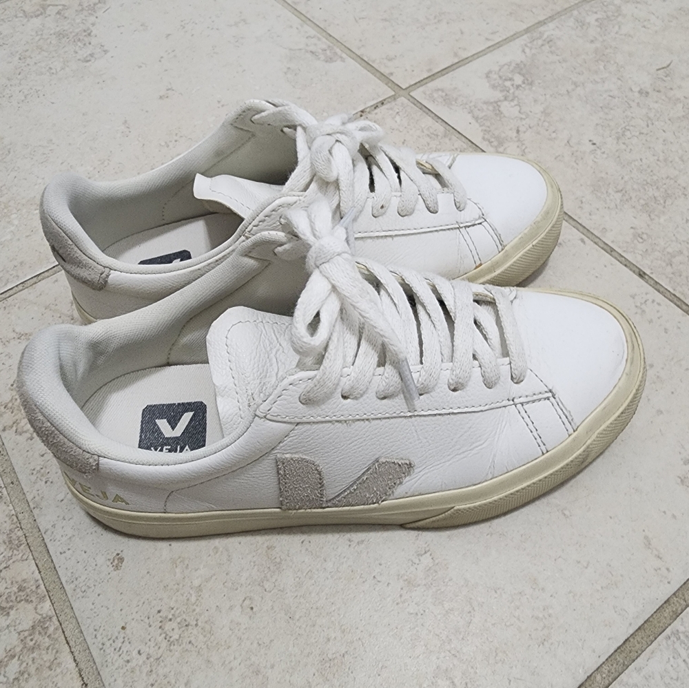 Veja Campo Sneakers Extra White/Natural Suede